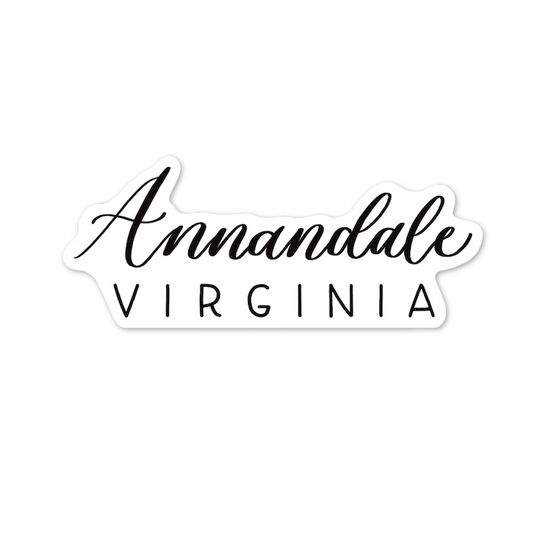Annandale Virginia Town Stickers | Virginia Sticker