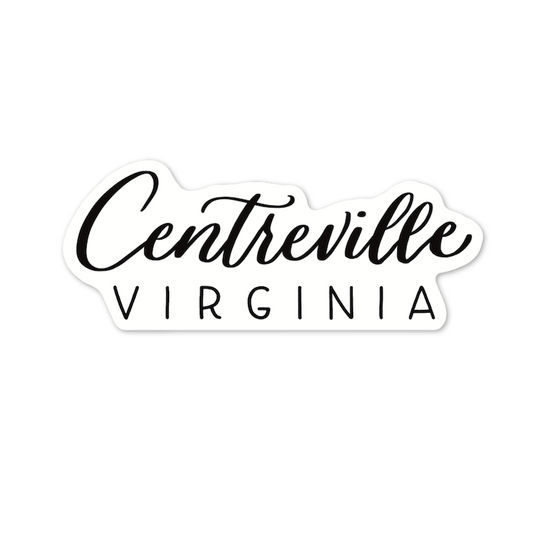 Centreville Virginia Town Stickers | Virginia Sticker