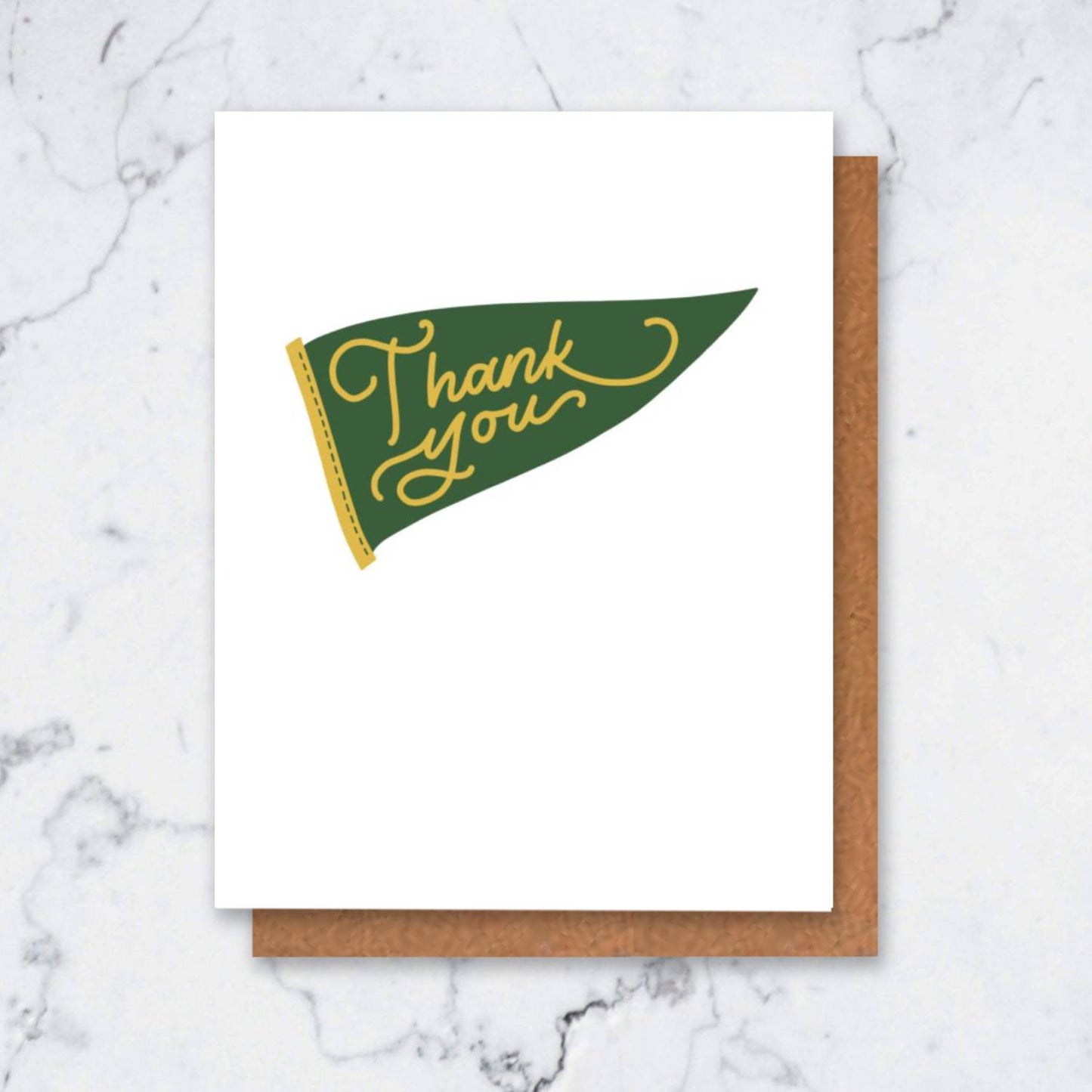 Green and Gold Thank You Cards Graduation Box Set
