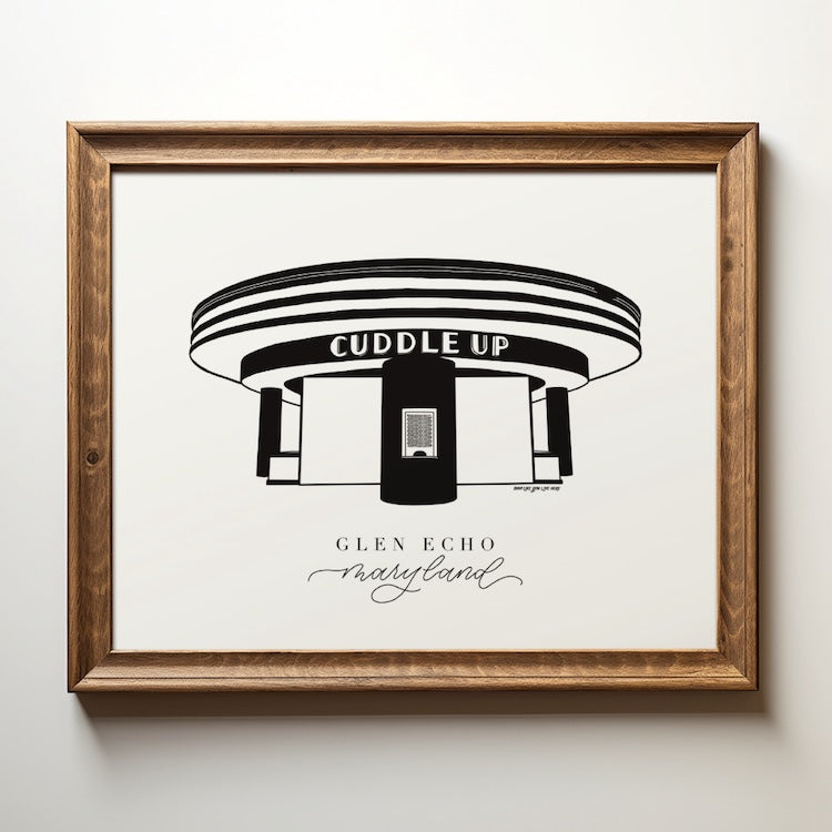 Glen Echo Art Print | Maryland National Park Art Print