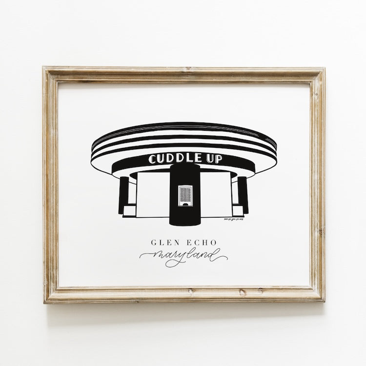 Glen Echo Art Print | Maryland National Park Art Print