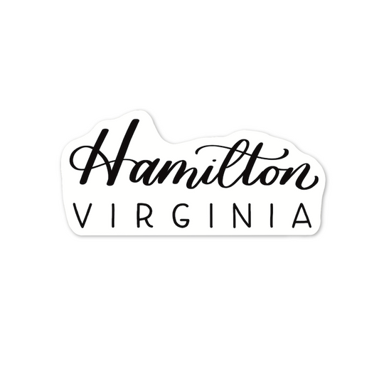 Hamilton Virginia Town Stickers | Virginia Sticker