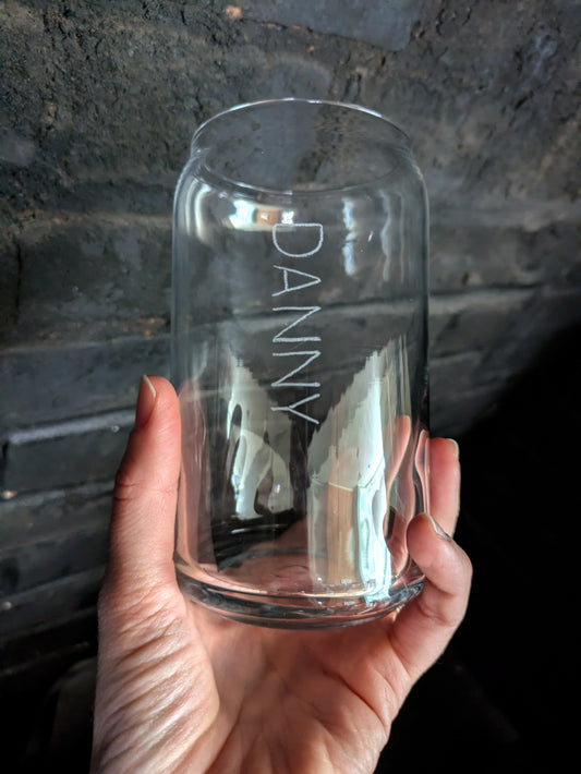Custom Engraved Glass - FLASH Fundraiser