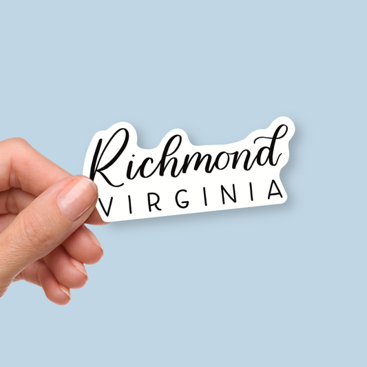 Richmond VA Town Stickers | Richmond Virginia Sticker
