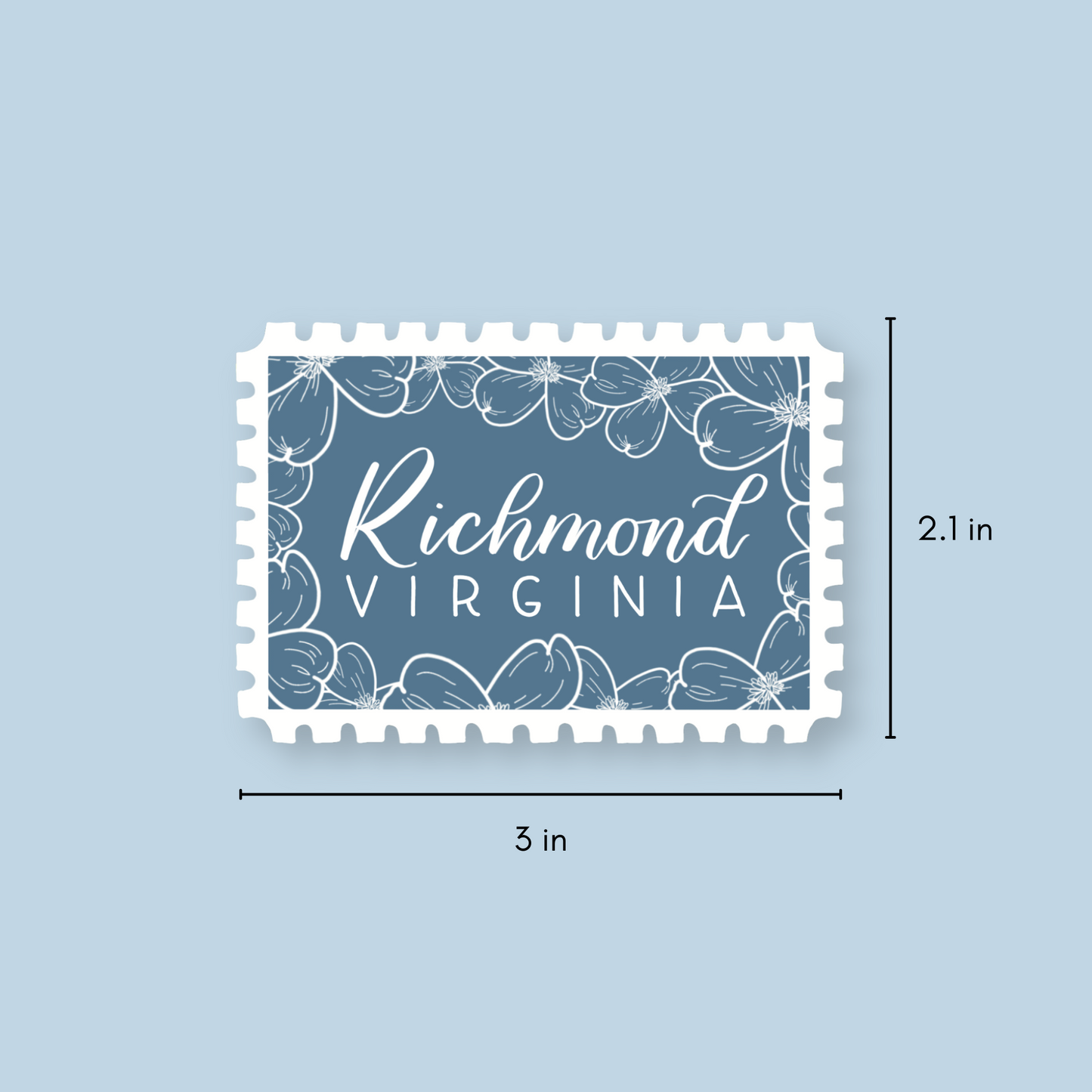 Richmond VA Town Stickers | Richmond Virginia Sticker