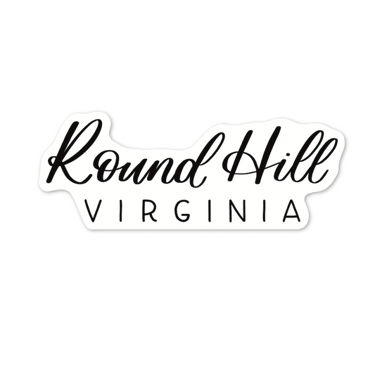 Round Hill Virginia Town Stickers | Virginia Sticker