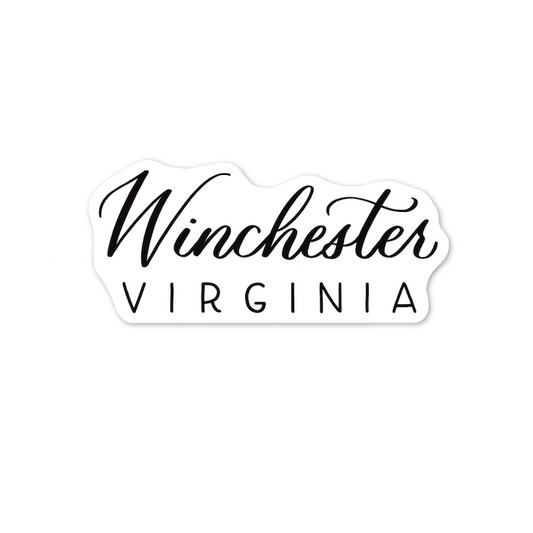 Winchester Virginia Town Stickers | Virginia Sticker