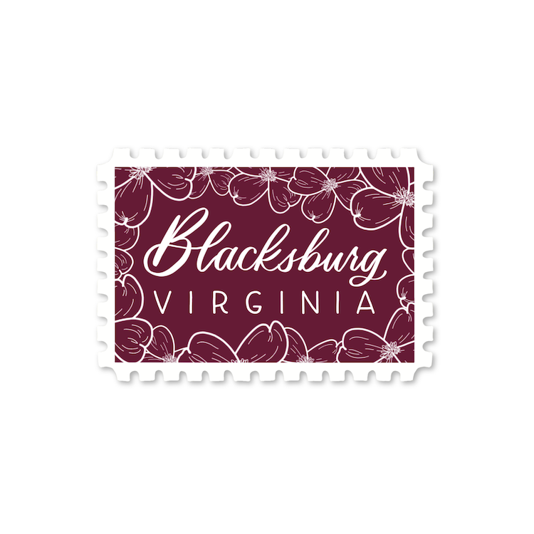Virginia Town Stickers