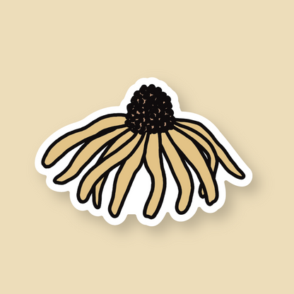 Black-Eyed Susan Flower Sticker | Maryland State Flowers