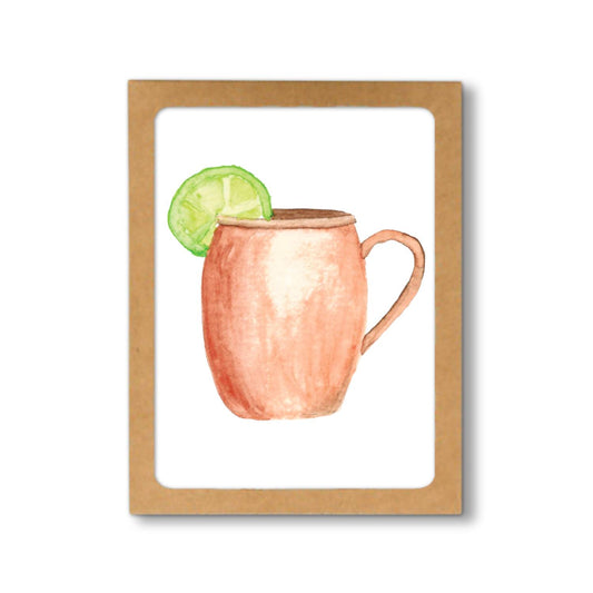 Cocktail Greeting Card Set | All Occasion Cards Watercolor