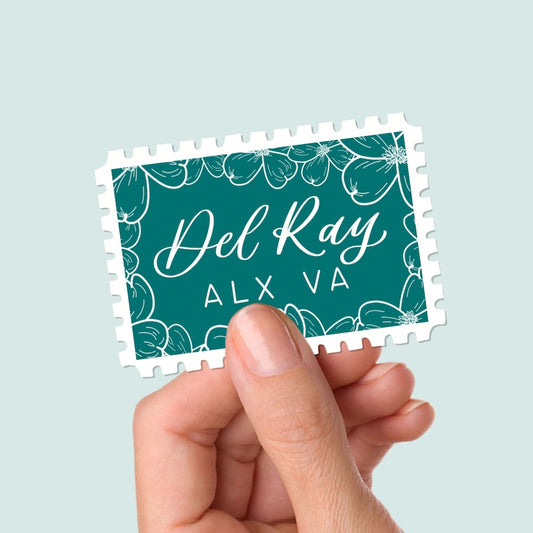 Del Ray ALX Town Stickers | Alexandria Virginia Sticker