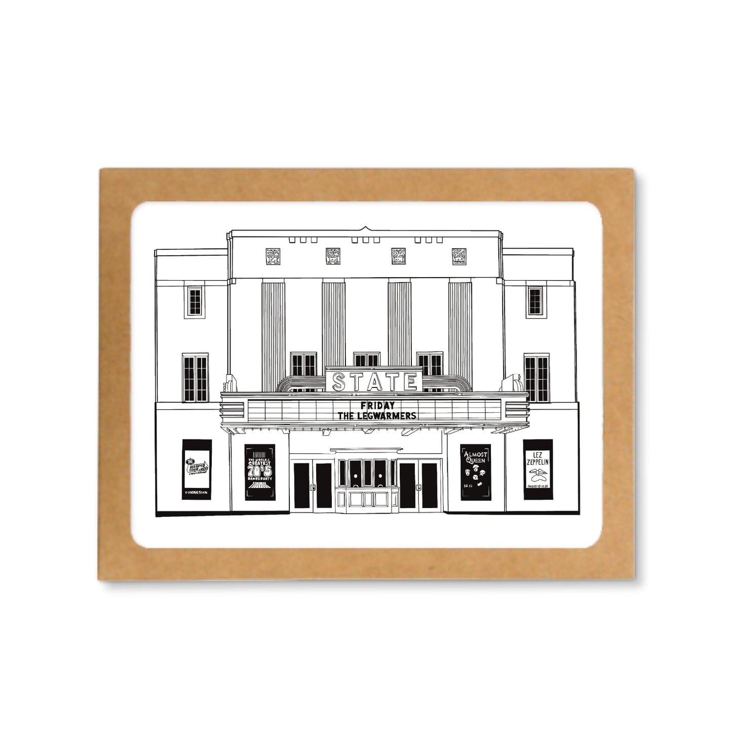 State Theatre Falls Church Virginia Greeting Card Box Set