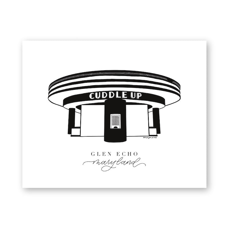 Glen Echo Art Print | Maryland National Park Art Print