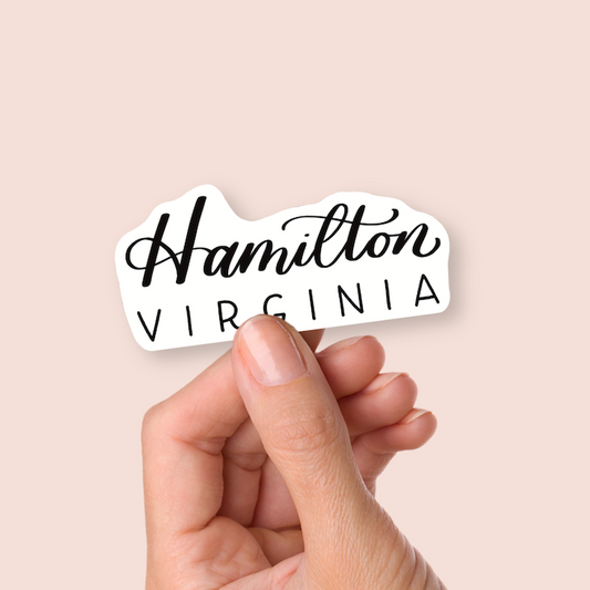 Hamilton Virginia Town Stickers | Virginia Sticker