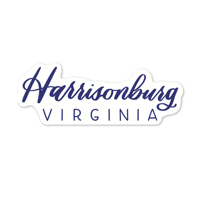 Harrisonburg VA Town Stickers | Harrisonburg Virginia Sticker