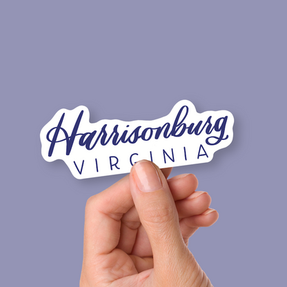 Harrisonburg VA Town Stickers | Harrisonburg Virginia Sticker