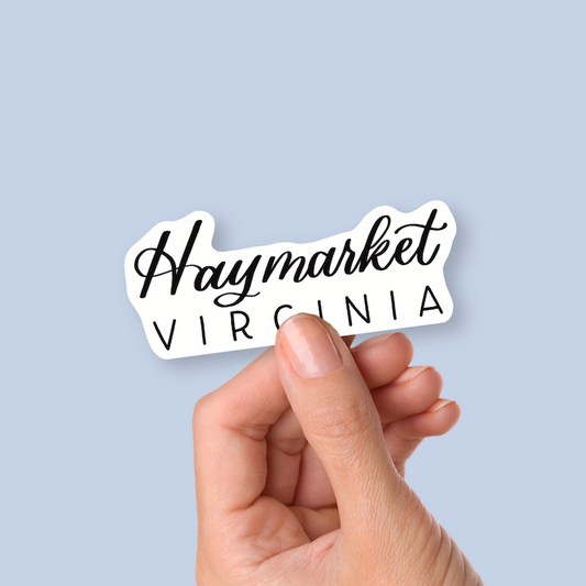 Haymarket Virginia Town Stickers | Virginia Sticker