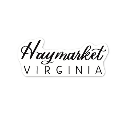 Haymarket Virginia Town Stickers | Virginia Sticker