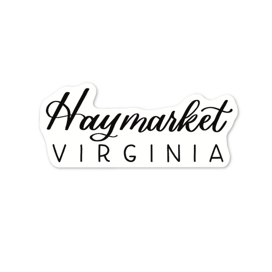 Haymarket Virginia Town Stickers | Virginia Sticker