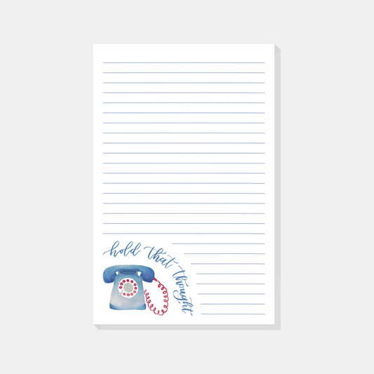 Notepad Hold That Thought