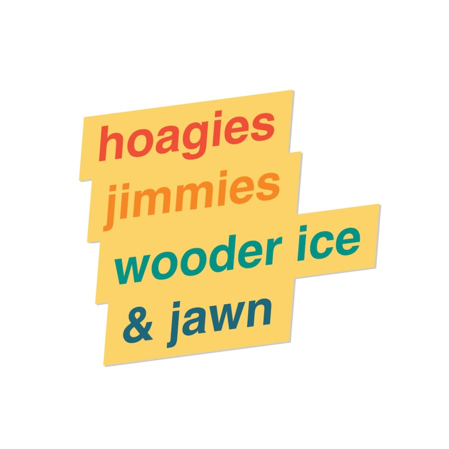 Philly Jawn Stickers, Philadelphia Stickers, Pennsylvania