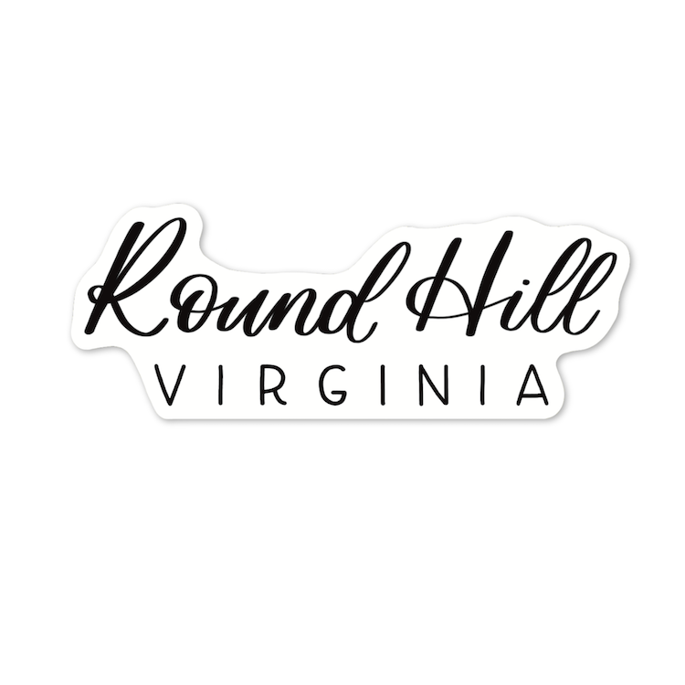 Round Hill Virginia Town Stickers | Virginia Sticker
