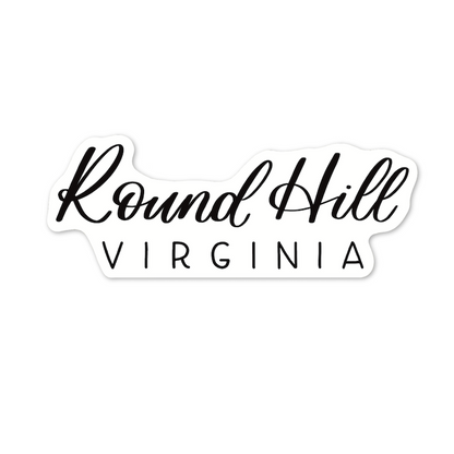 Round Hill Virginia Town Stickers | Virginia Sticker