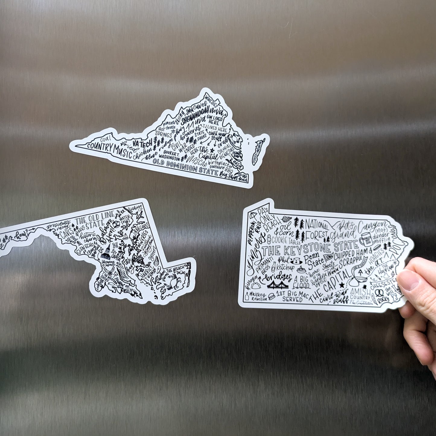 Maryland Magnet | MD State Map Magnet