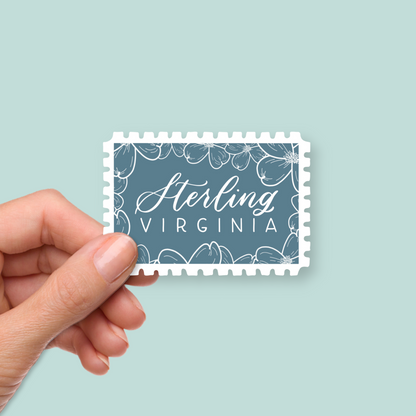 Sterling VA Stamp Stickers | Northern Virginia Sticker